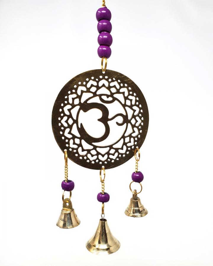 Chakra Brass Wind Chime 11" High - Choice of Chakra