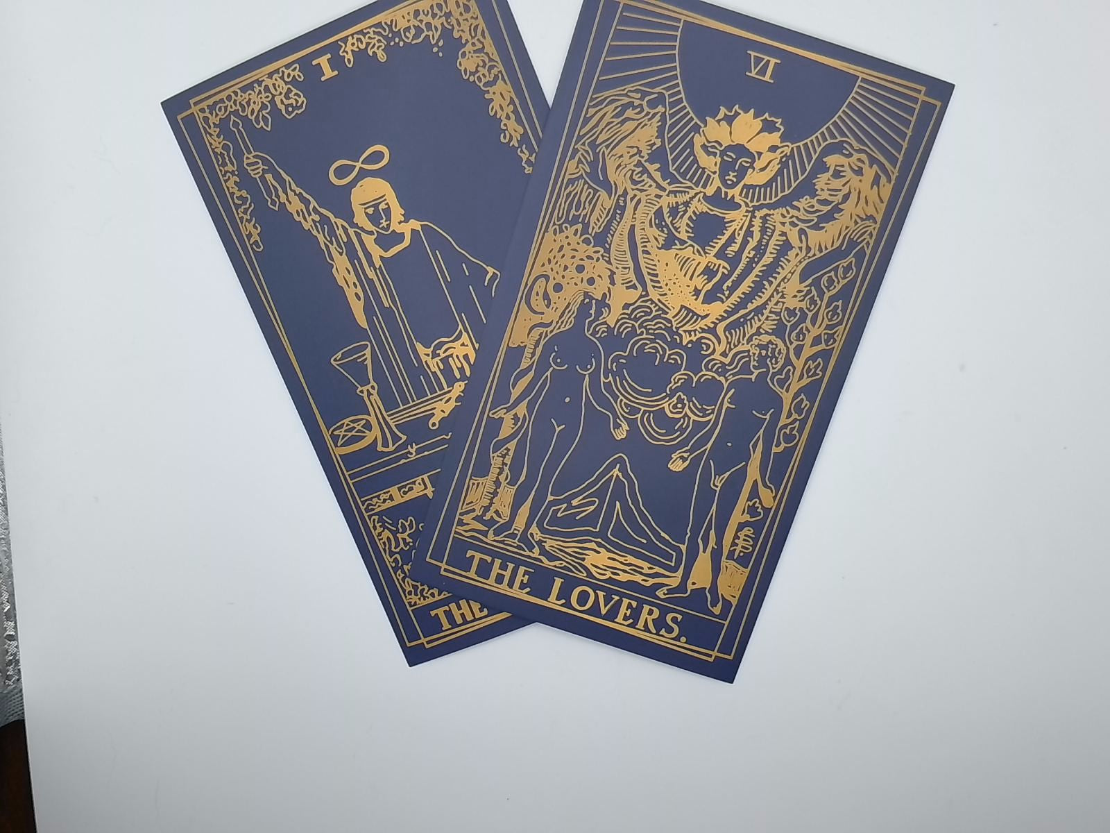 Your Dream Will Come True Tarot Card Deck - Jumbo 78 Cards with Gold Foil Accents & Sturdy Box - Eccolo La Muci Design New