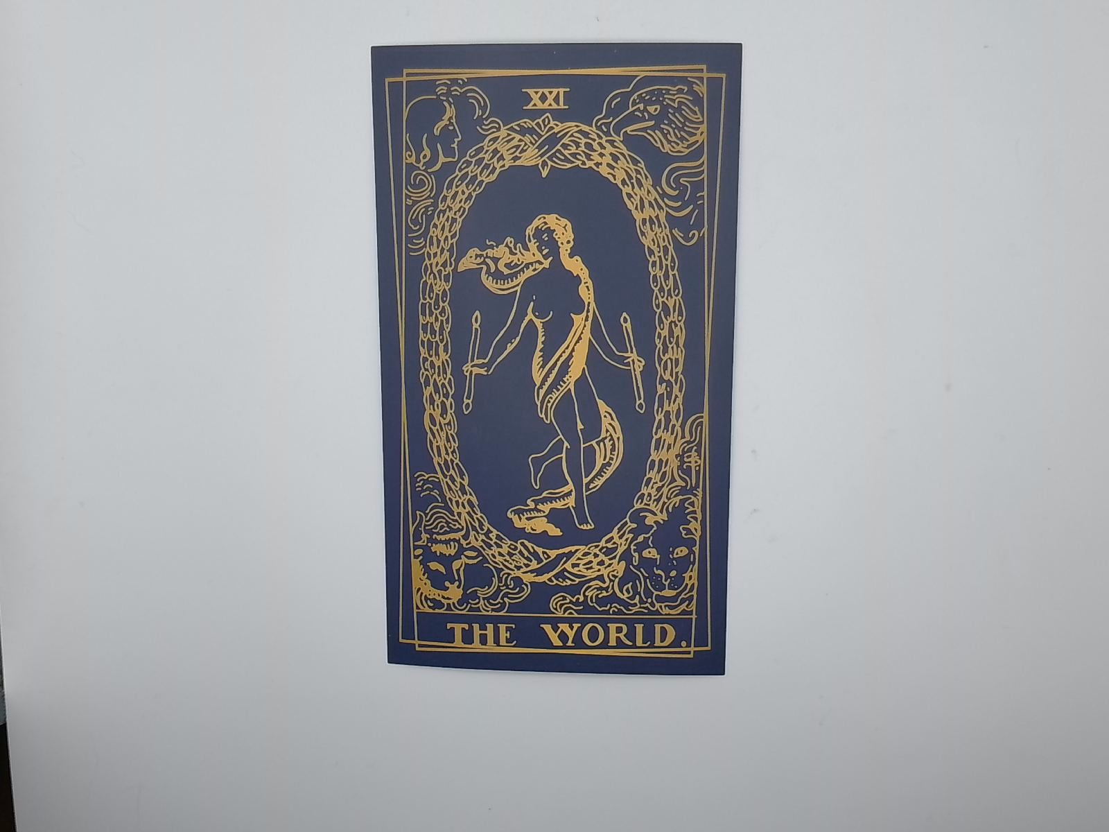 Your Dream Will Come True Tarot Card Deck - Jumbo 78 Cards with Gold Foil Accents & Sturdy Box - Eccolo La Muci Design New