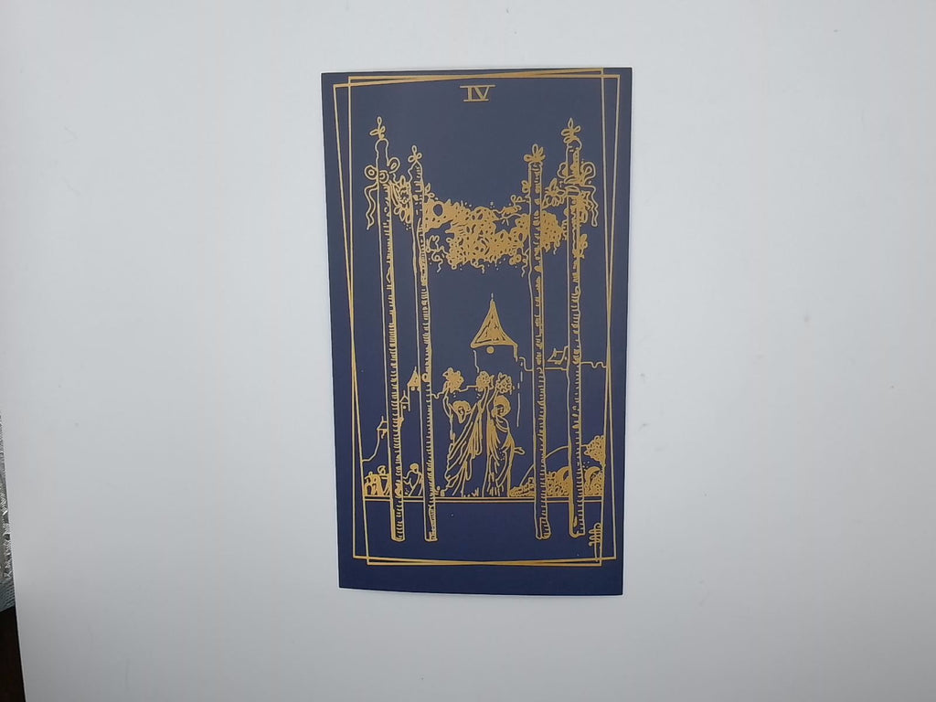 Your Dream Will Come True Tarot Card Deck - Jumbo 78 Cards with Gold Foil Accents & Sturdy Box - Eccolo La Muci Design New