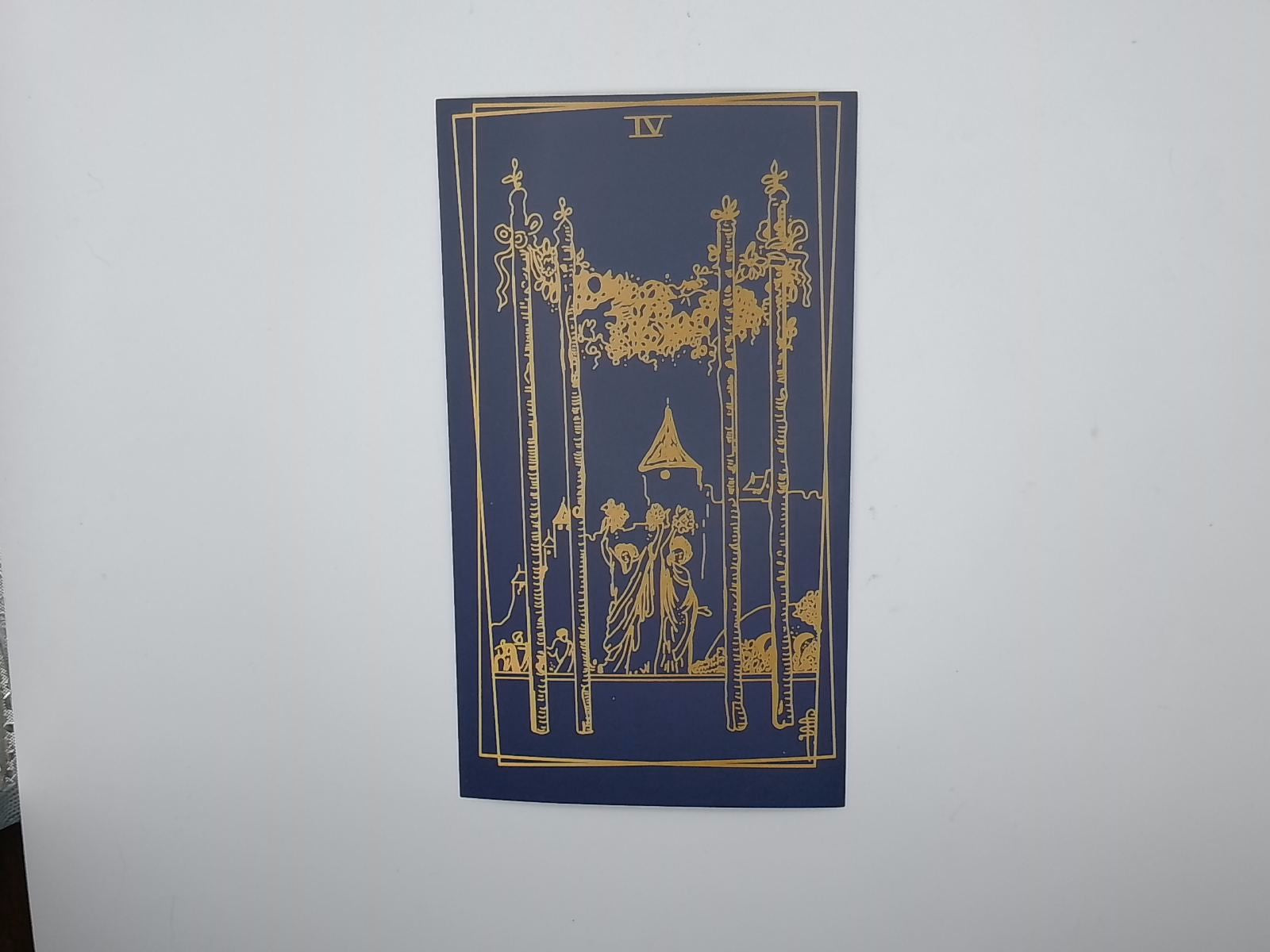 Your Dream Will Come True Tarot Card Deck - Jumbo 78 Cards with Gold Foil Accents & Sturdy Box - Eccolo La Muci Design New