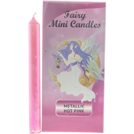 Mini Ritual Candles Pack of 20 – Metallic Spell Candles in Green, Blue, Pink, Red & Navy | Altar, Spellwork & Manifestation