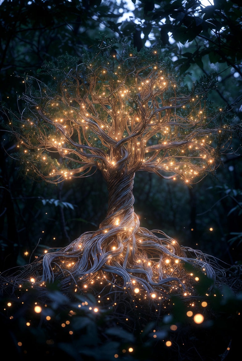 Chakra Gemstone Wall Window Hanging - Vibrant 11-12" Spiritual Accent Tree of Life or Goddess