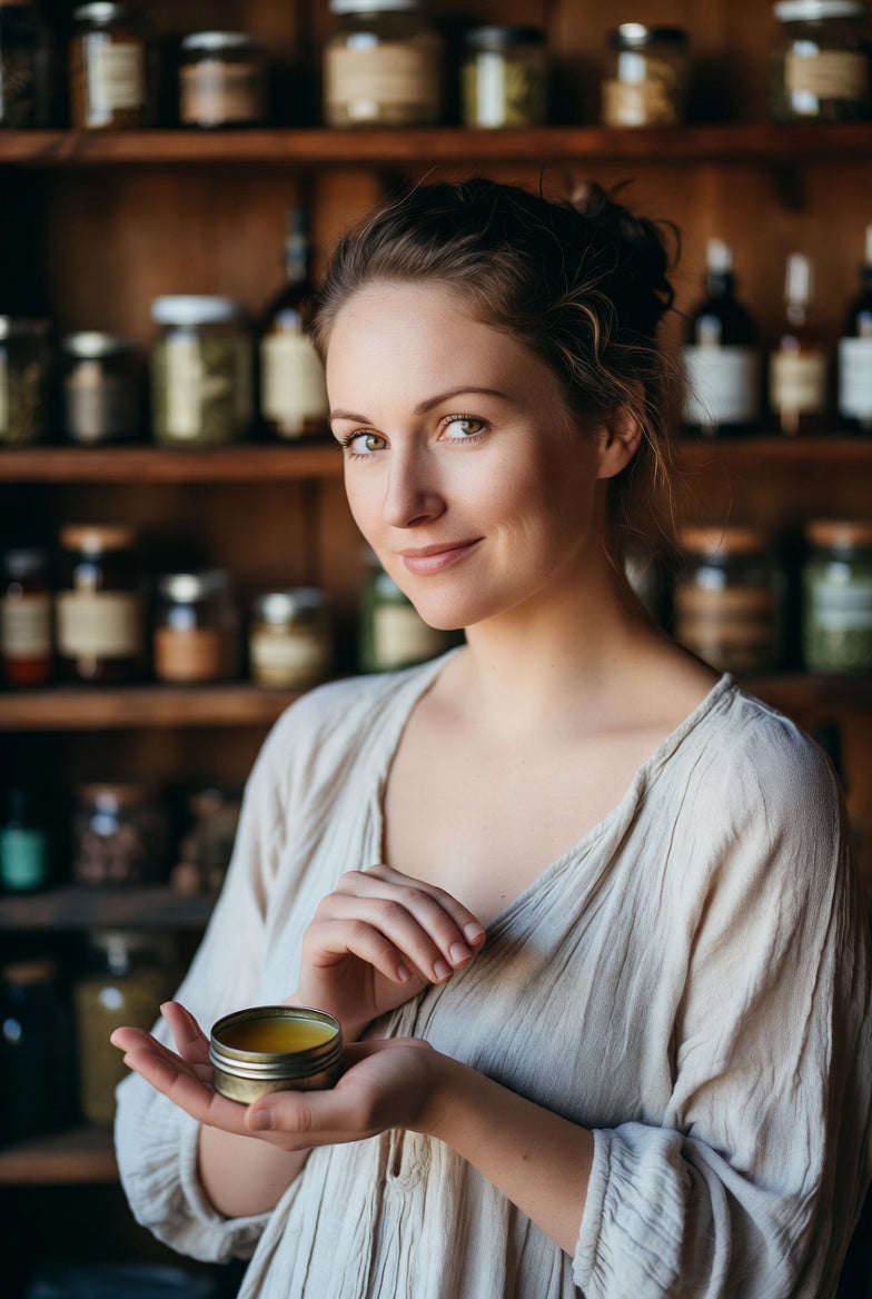 All Banged Up! – Signature Arnica Bruise & Drawing Salve (2 oz Silver Tin) – 100% Handmade by Certified Herbalist