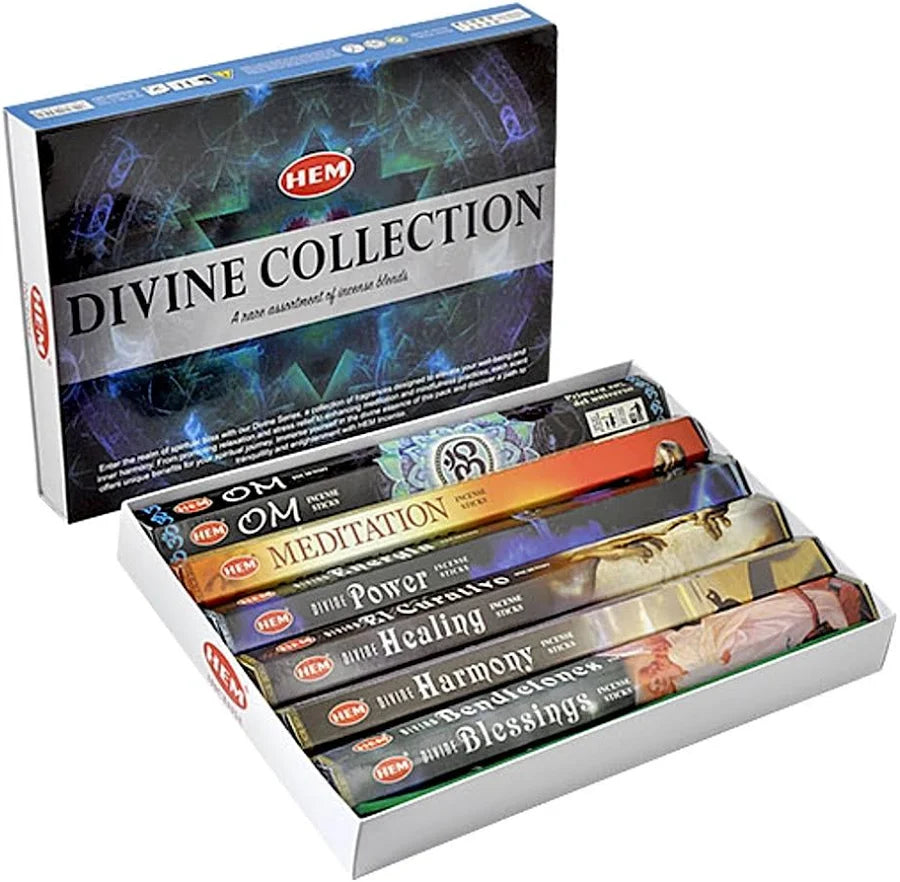 Hem Divine Collection Gift Pack – Sacred Incense for Spiritual Upliftment & Ritual