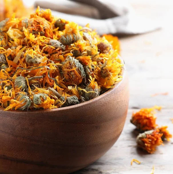 Calendula Flowers (Calendula officinalis) Organic – Premium Dried Botanical – U.S. Origin