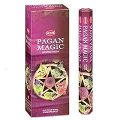 HEM Pagan Magic Incense Sticks | 20 Sticks | Wiccan Ritual & Sacred Space | Handrolled in India