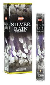 HEM Incense Sticks | Gold Silver & Silver Rain | 20 Sticks | Prosperity & Clarity | Handrolled in India