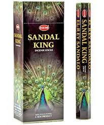 HEM Incense Sticks | Sandal Queen & Sandal King | 20 Sticks | Meditation & Purification | Handrolled in India