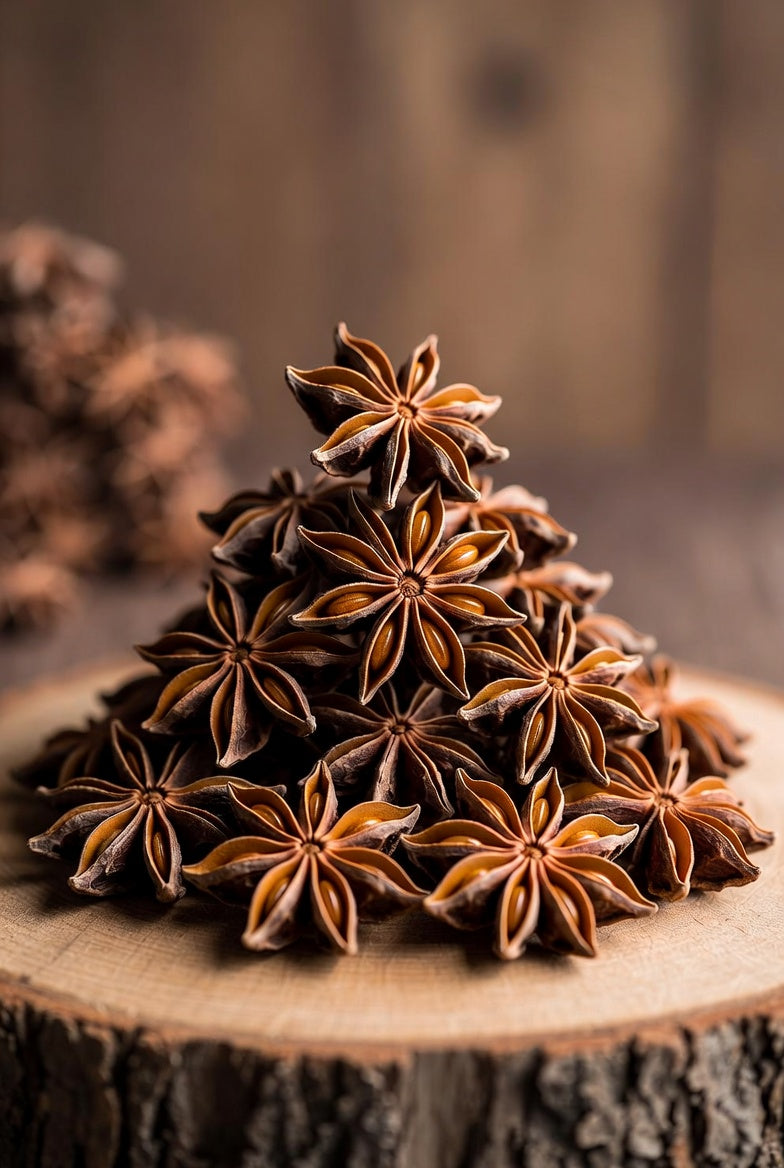 Star Anise (Illicium verum) – Whole Dried Botanical – China Origin