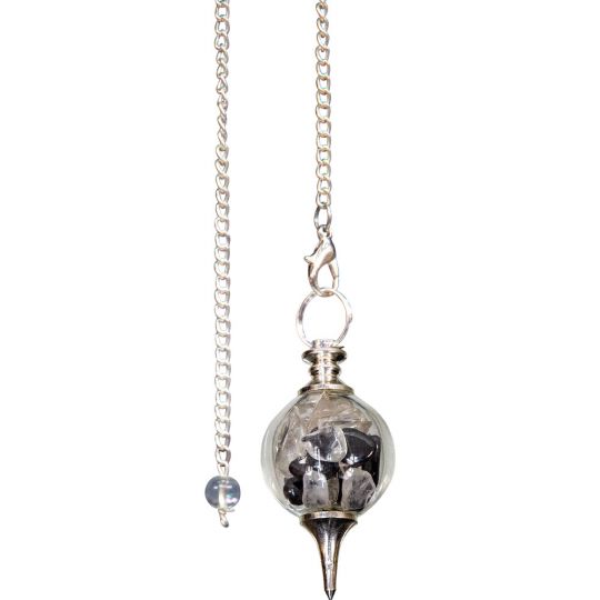 Glass Sephoroton Crystal Pendulum – Amethyst, Rose Quartz, Hematite, Angelite & More | Choose Your Stone