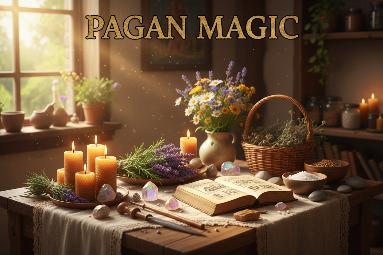HEM Pagan Magic Incense Sticks | 20 Sticks | Wiccan Ritual & Sacred Space | Handrolled in India