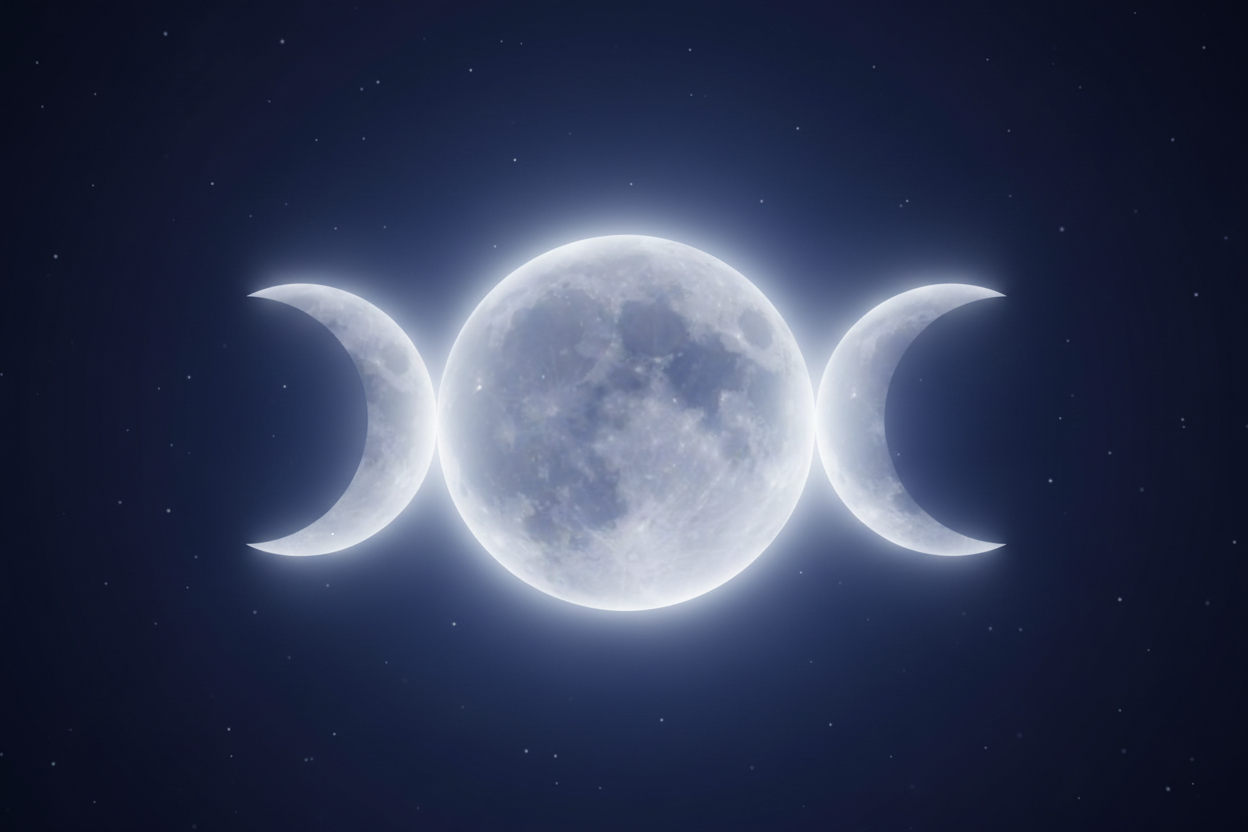 pagan triple moon