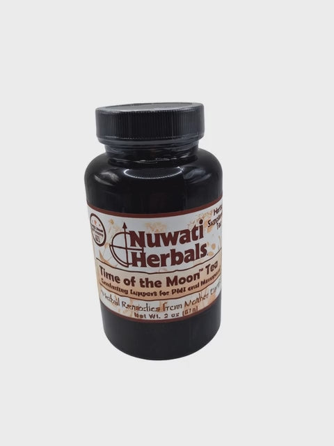 Nuwati Herbals Time of the moon Tea Comforting Support for PMS and Menopause 2 0z