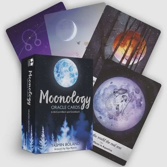 Moonology Oracle Cards A 44-Card Deck and Guidebook Authentic Original Packaging