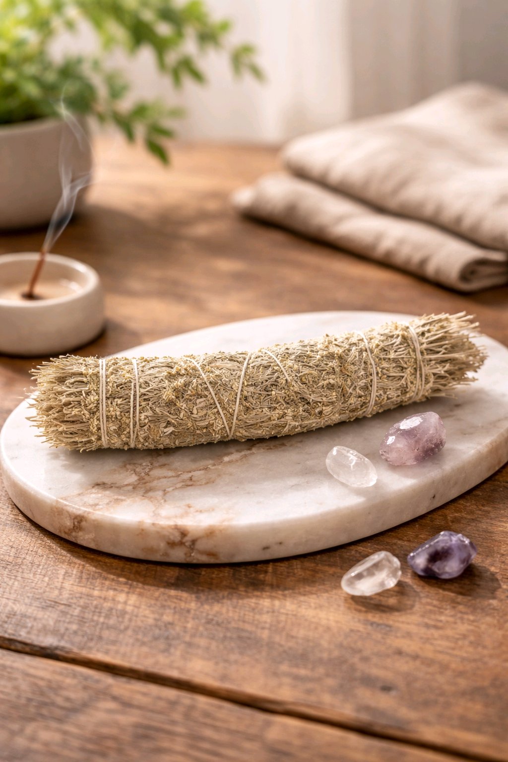 Blessing Smudge Stick 8-9" - White Sage Mountain Sage Cedar Blend