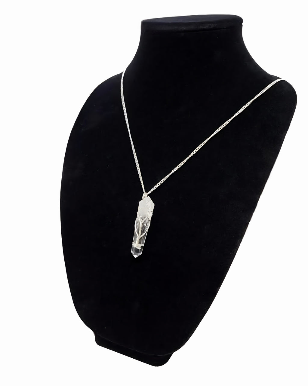 Wire Wrapped Tree of Life Gemstone Pendant Necklace - Choose Your Stone (1-1.5")