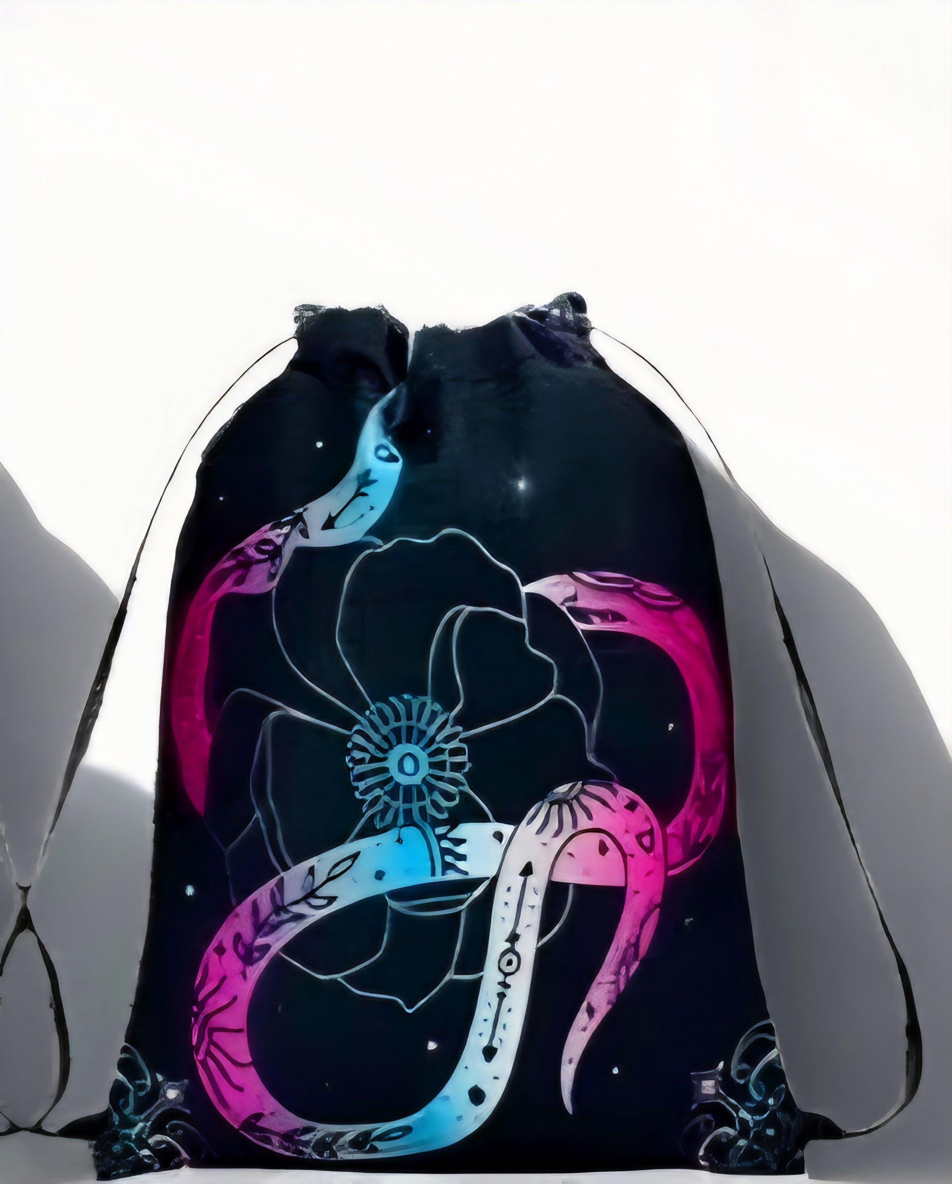 Velvet Tarot Drawstring Bag 7.1 x 5.9 inches