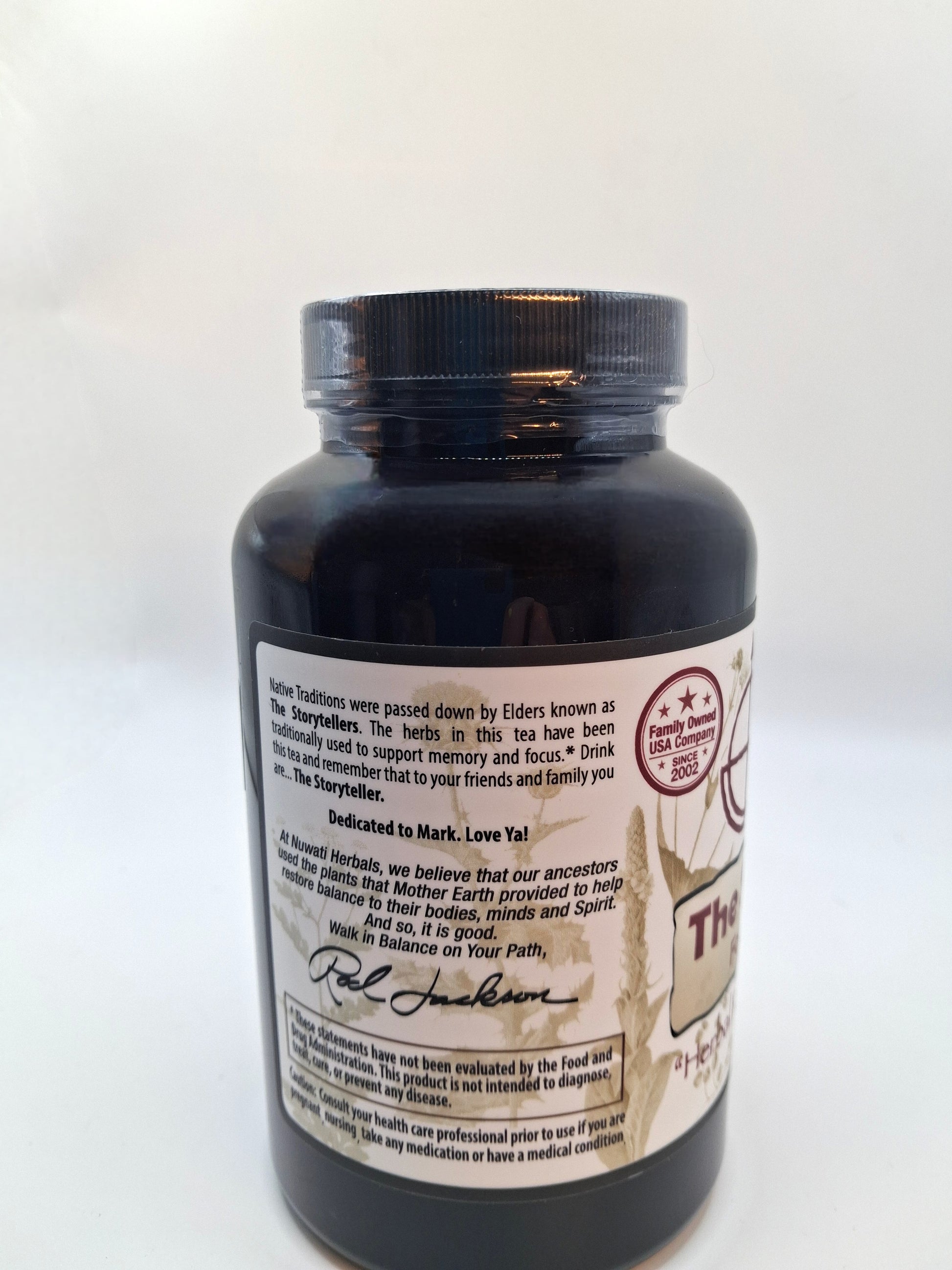 Nuwati Herbals 4 oz "The Storyteller" Tea Comforting Support for Memory and Focus