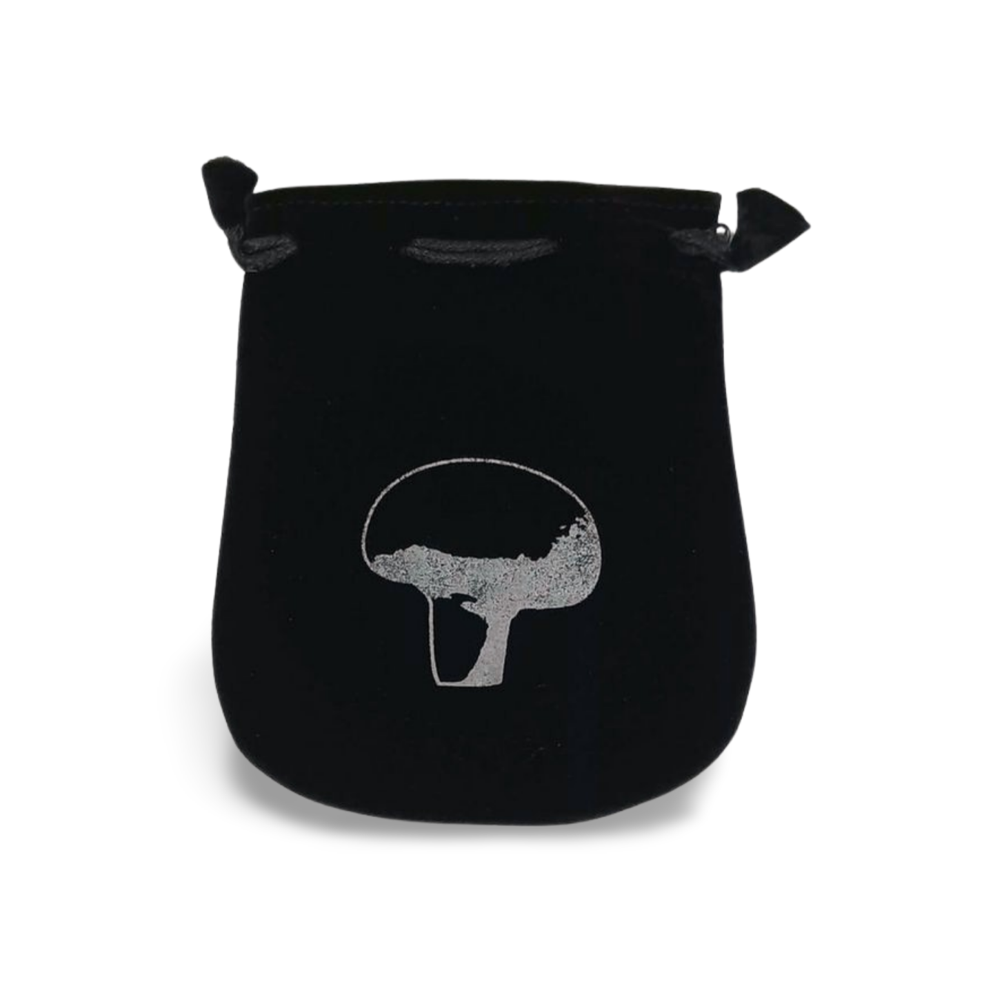 Luxurious Black Velvet Drawstring Tarot Pouch - 5" x 5"