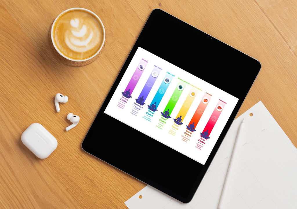 "7 Chakra Crystal Tree of Life - Gemstone Bonsai Feng Shui Money Tree for Positive Energy & Healing"