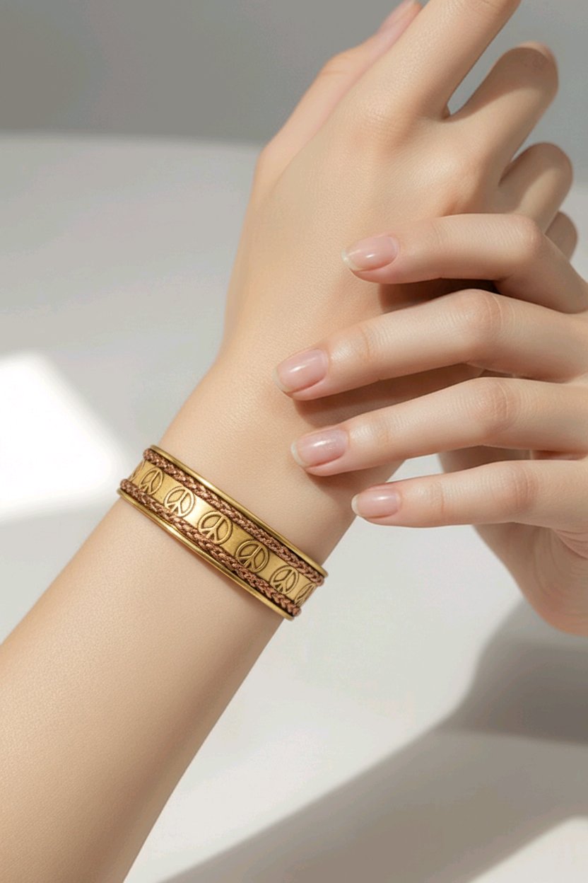 Flower of Life, Peace Sign & Celtic Symbol Bracelet Collection - Choose Your Design