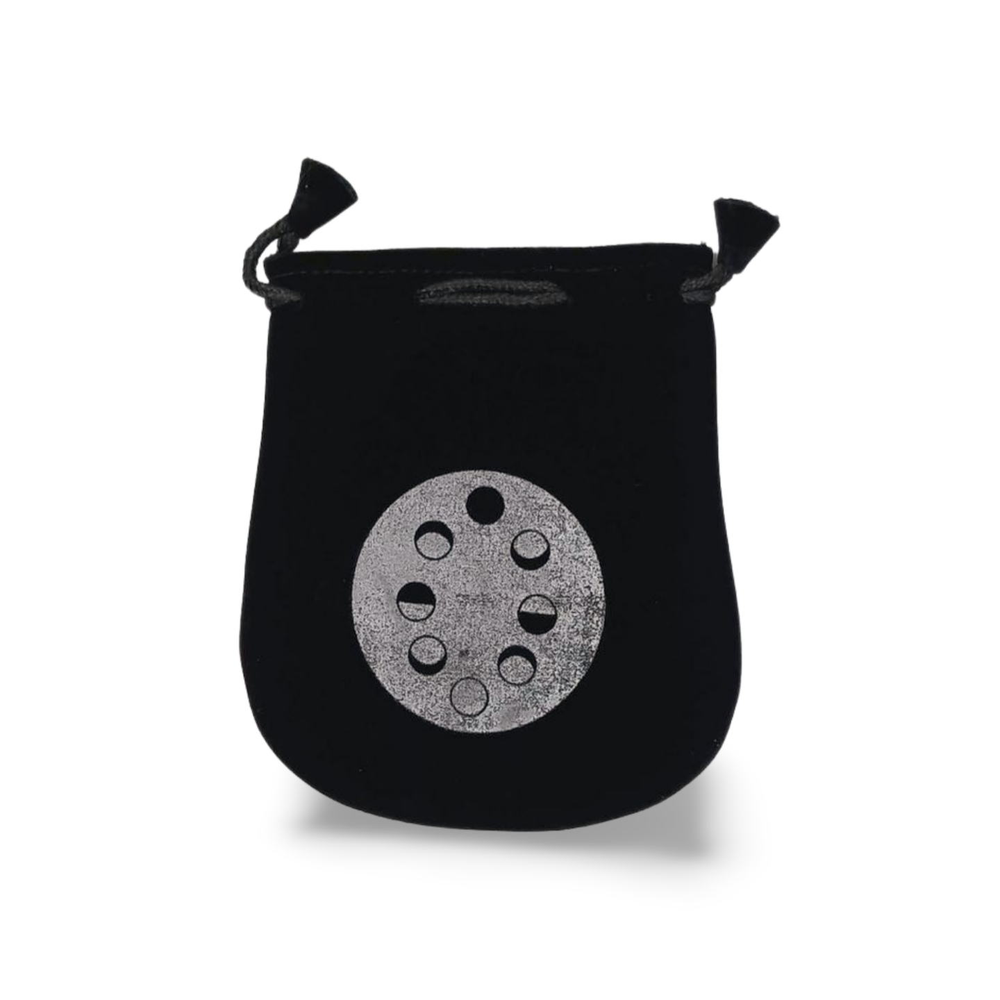 Luxurious Black Velvet Drawstring Tarot Pouch - 5" x 5"