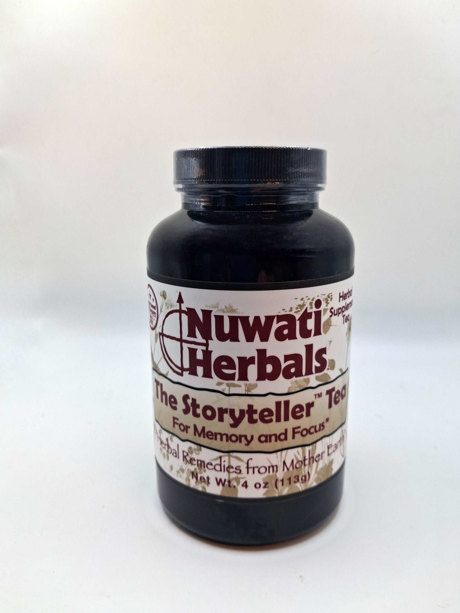 Nuwati Herbals 4 oz "The Storyteller" Tea Comforting Support for Memory and Focus