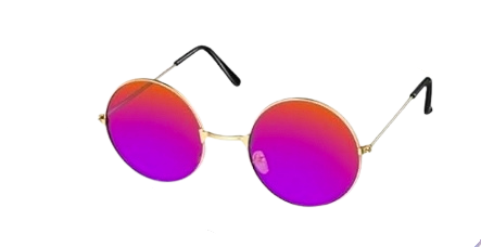Hippie Round Sunglasses | Retro Circle Shades ✌️☮️