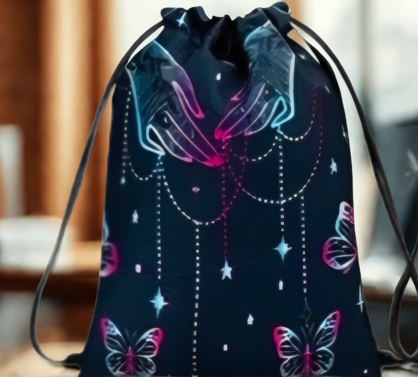 Velvet Tarot Drawstring Bag 7.1 x 5.9 inches