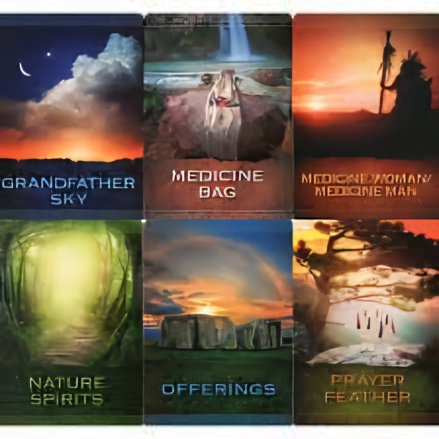 Native Spirit Oracle Card Deck & Guidebook | 44-Card Deck by Denise Linn Authentic