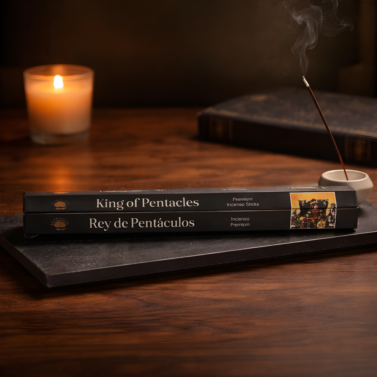 Pentacles Hexa Incense Sticks – Prosperity, Abundance & Grounding | Tarot-Inspired Ritual Incense | 20 Sticks
