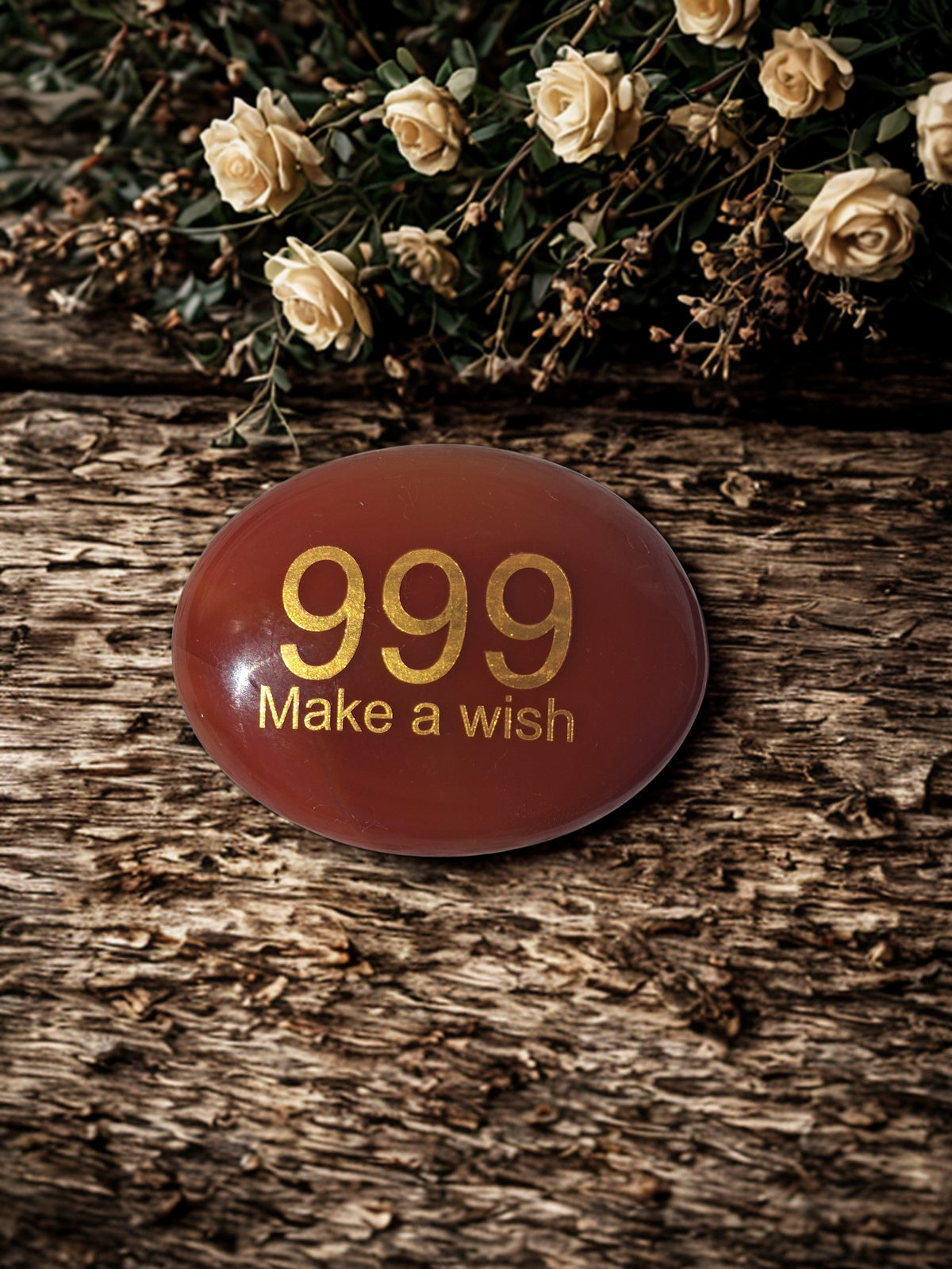 Angel Number Palm Stone | Engraved Healing Crystal | You Choose