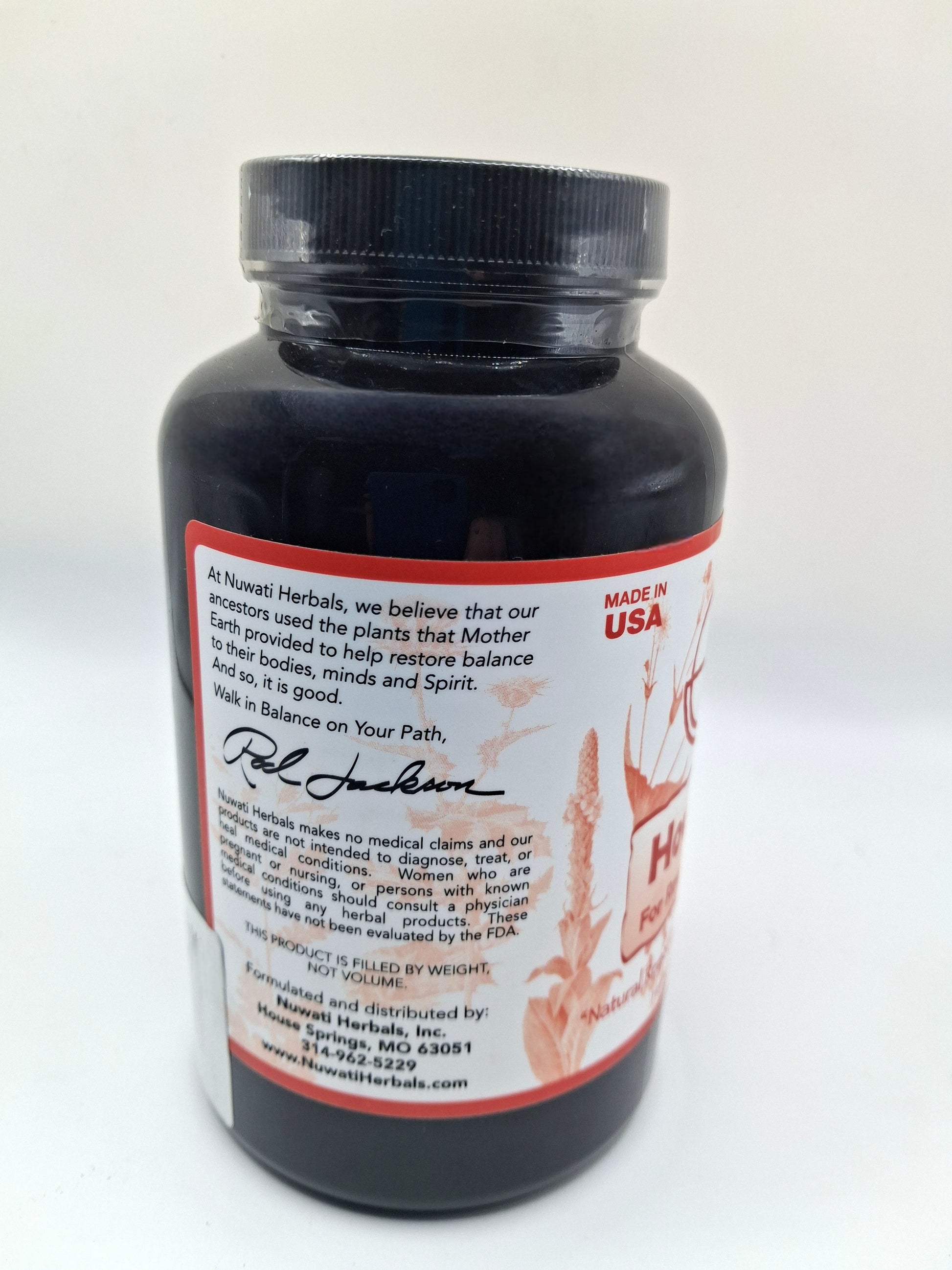 Nuwati Herbals 4 oz "Howling Wolf" Tea Comforting Support for Raw, Scratchy, Overworked Throats