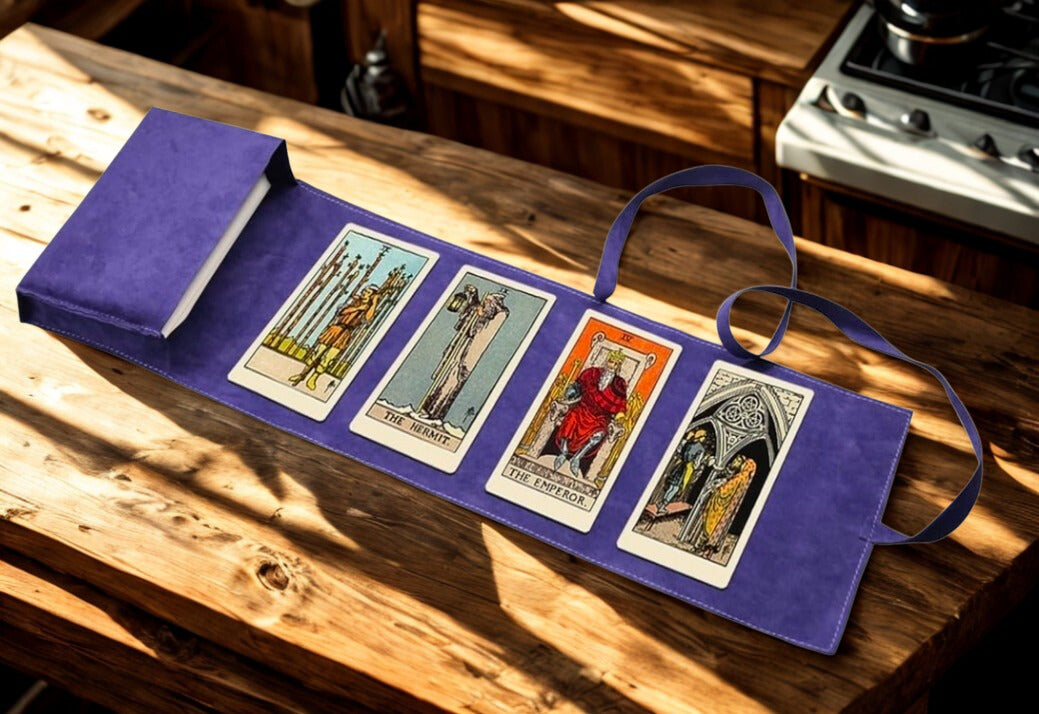 Velvet Tarot Card Wrap & Storage Pouch