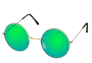 Hippie Round Sunglasses | Retro Circle Shades ✌️☮️
