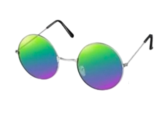 Hippie Round Sunglasses | Retro Circle Shades ✌️☮️