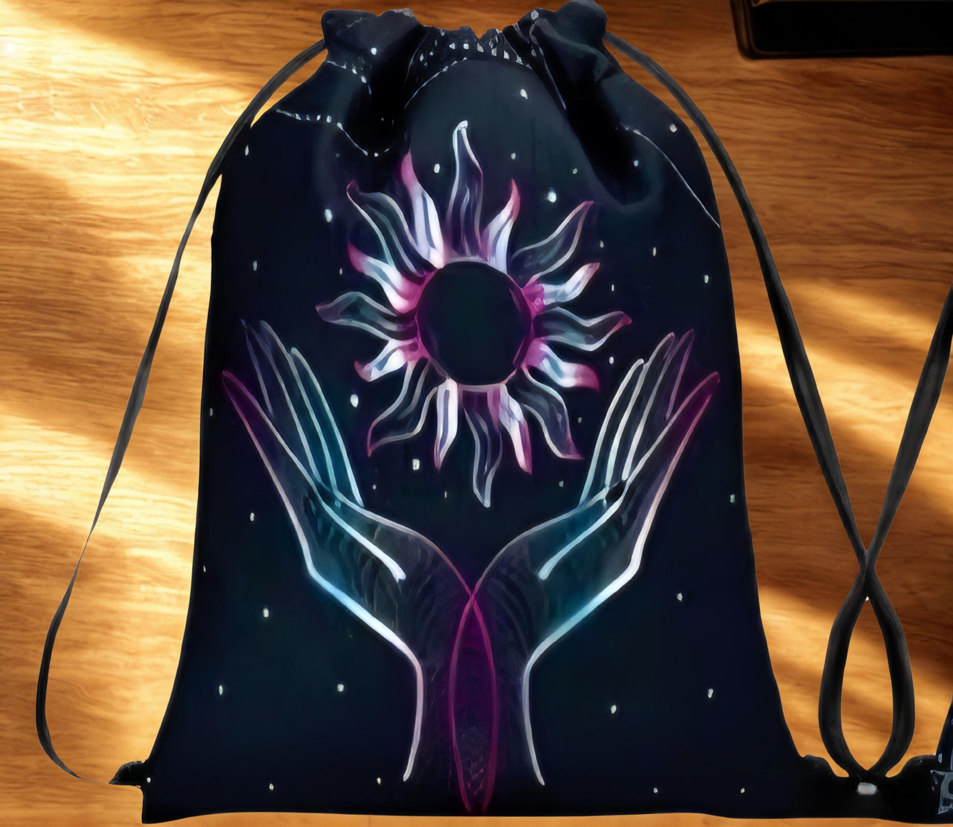 Velvet Tarot Drawstring Bag 7.1 x 5.9 inches