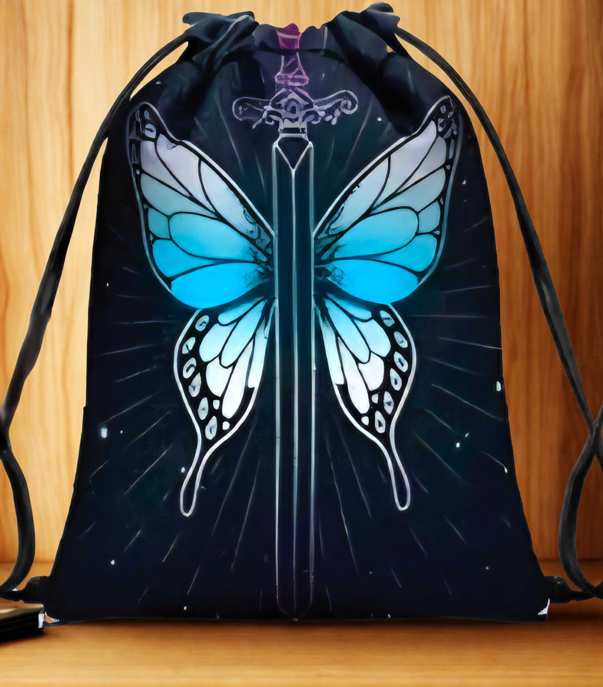 Velvet Tarot Drawstring Bag 7.1 x 5.9 inches