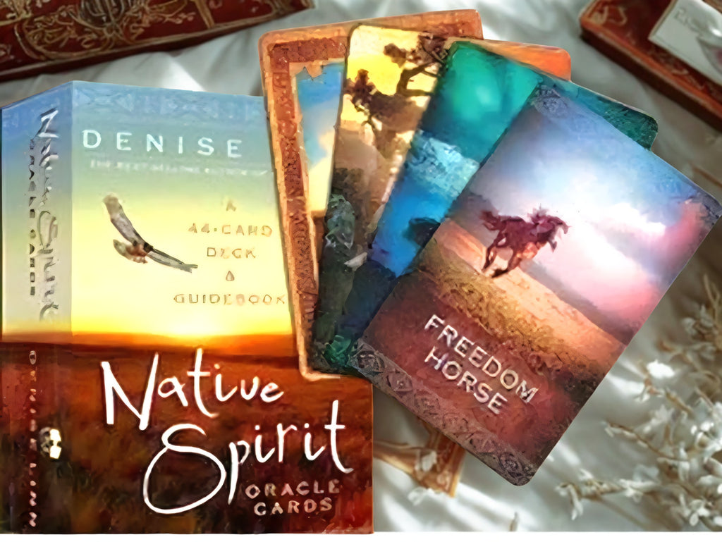 Native Spirit Oracle Card Deck & Guidebook | 44-Card Deck by Denise Linn Authentic