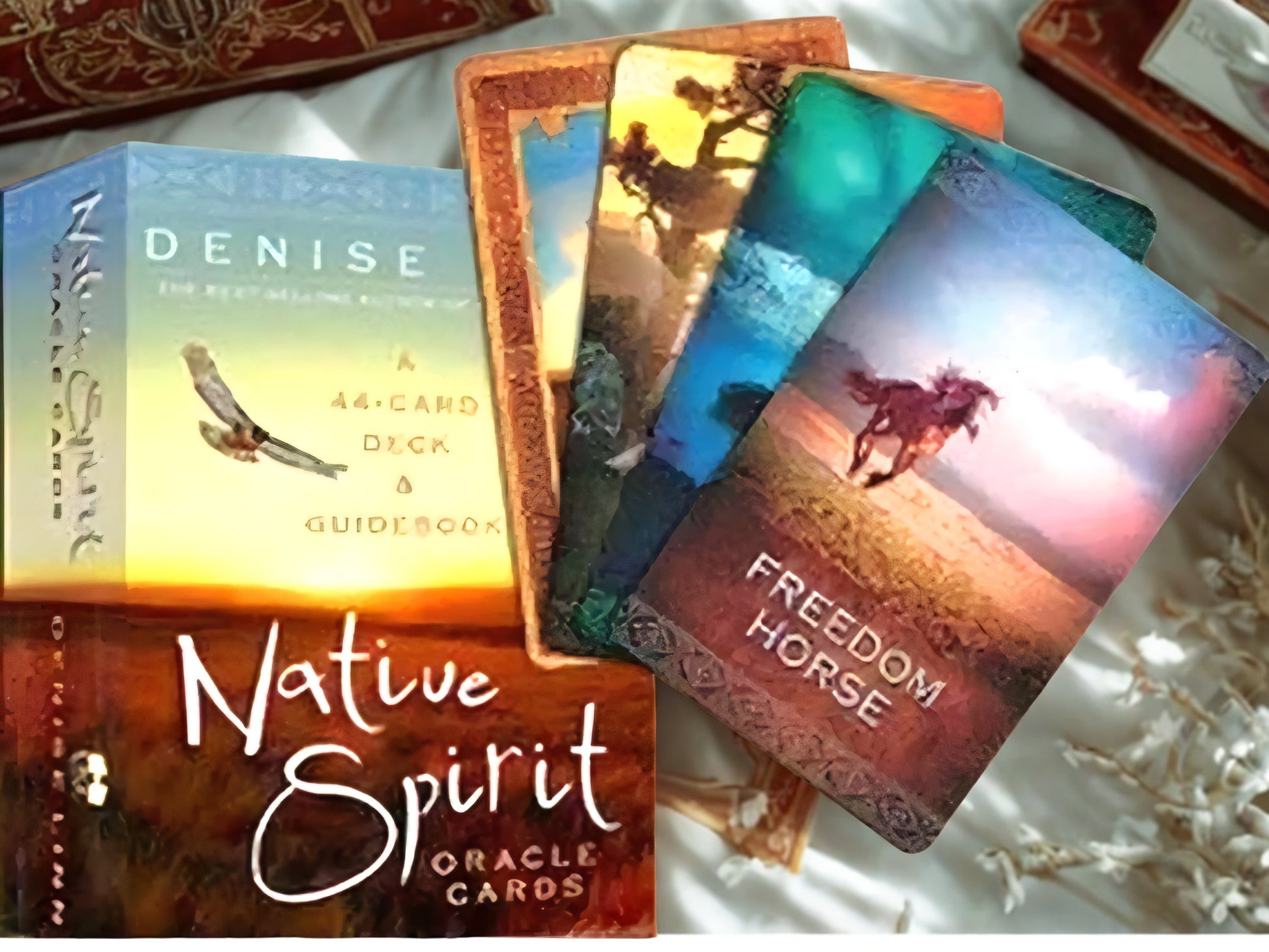 Native Spirit Oracle Card Deck & Guidebook | 44-Card Deck by Denise Linn Authentic