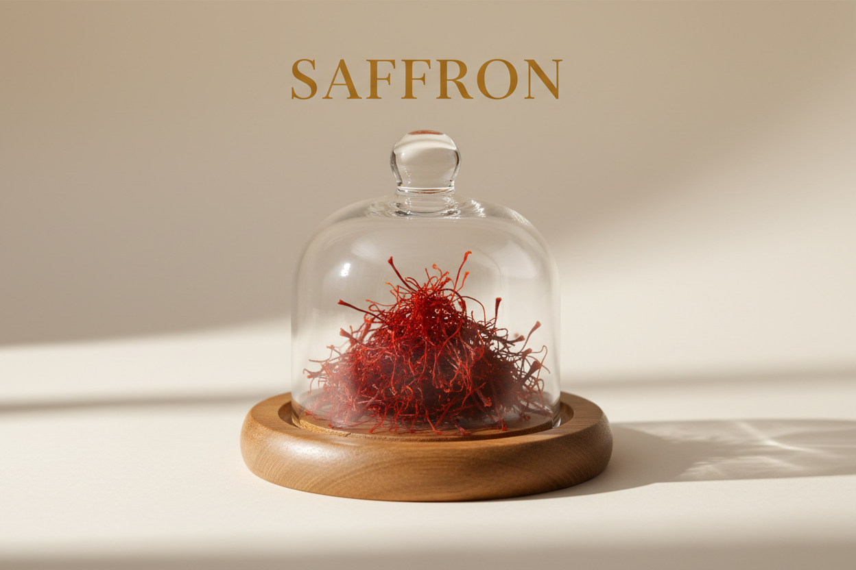 HEM Saffron Incense Sticks | 20 Sticks | Meditation & Ritual Purification | Handrolled in India