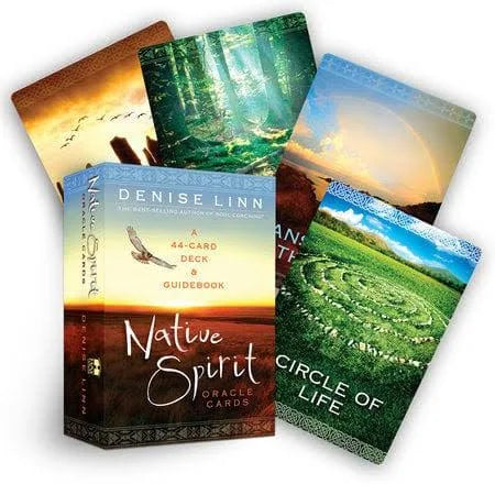 Native Spirit Oracle Card Deck & Guidebook | 44-Card Deck by Denise Linn Authentic