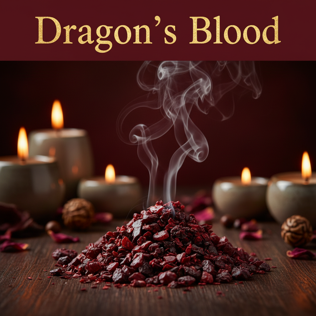 Vrinda Premium Resin Incense – Frankincense, Myrrh, Frankincense & Myrrh, Dragon's Blood | 100% Natural | 50gm